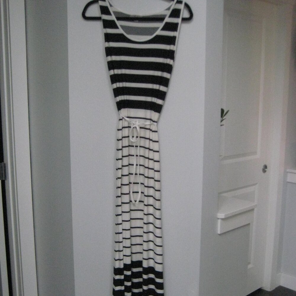 Maxi striped sundress